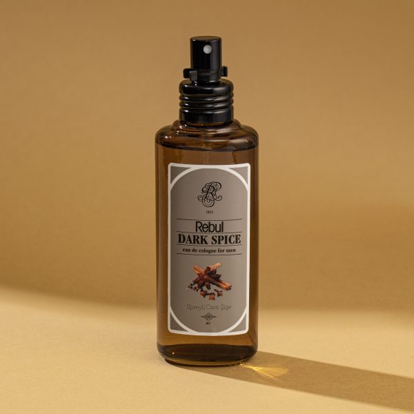 REBUL DARK SPICE SPREYLİ CAM ŞİŞE KOLONYA 100 ML.